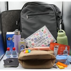 Open Story Weekend Getaway Backpack‎ Bundle w/ Supplies and Travel Essentials